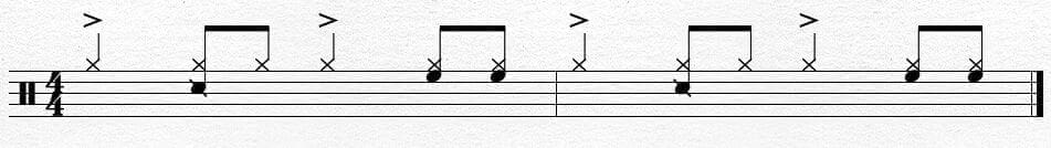 Basic Samba Ride and Conga Pattern