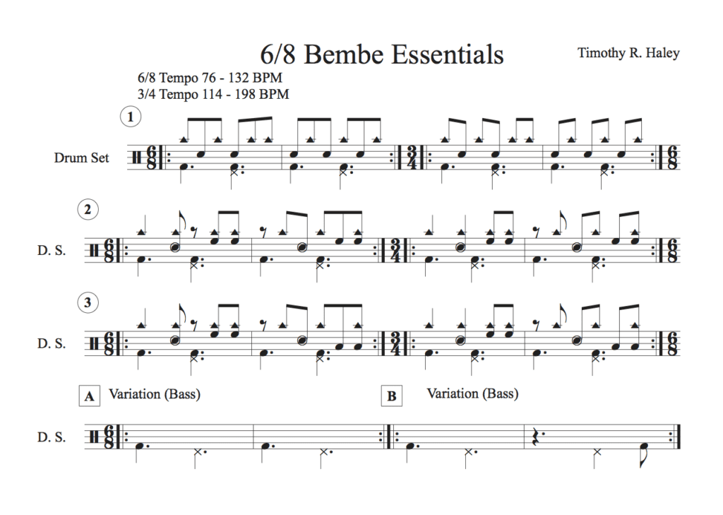 Bembe Drum Style - Latin Drum Set Beats - Drum Set Tips