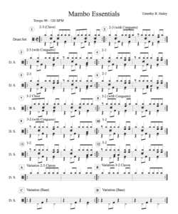 Mambo Drum Style-Latin Drum Set Beats - Drum Set Tips