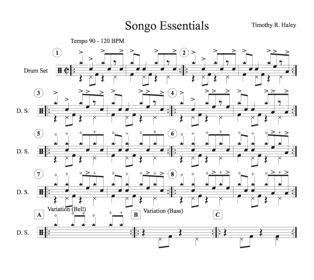 Songo Drum Style Latin Drum Set Beats Drum Set Tips