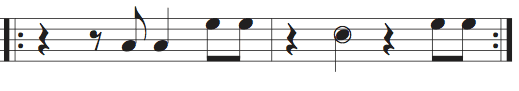 3-2 Two-Drum Conga Tumbao Conga Pattern