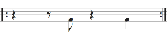 Salsa Afro Cuban Bass Pattern