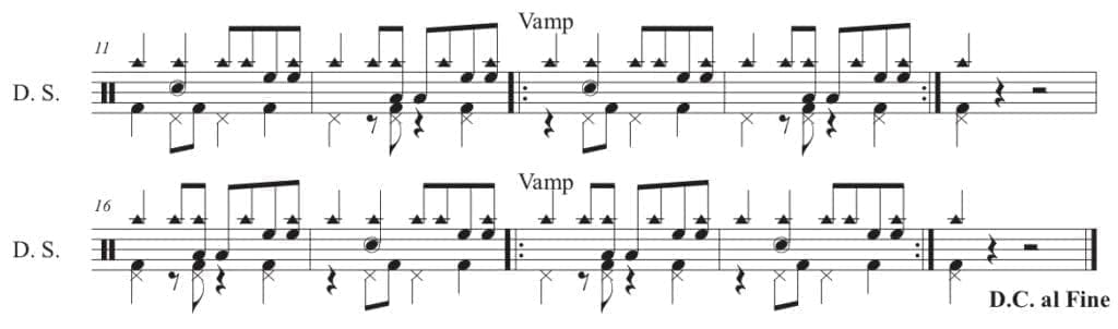 Salsa Cascara 2-3 to 3-2 Son Clave Alternating