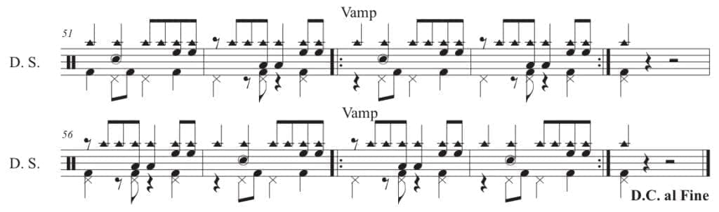 Mambo Bell 2-3 to 3-2 Son Clave Alternating