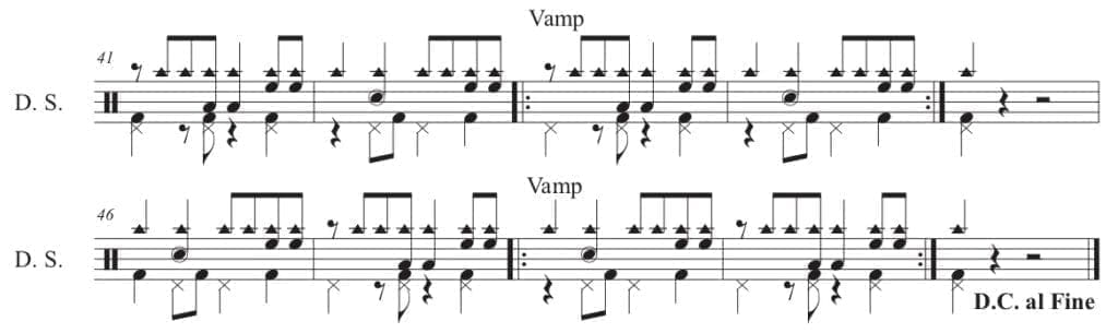 Mambo Bell 3-2 to 2-3 Son Clave Alternating