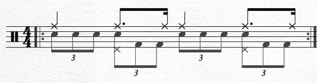 Bass Drum Chapin Advanced Techniques Exercise 2