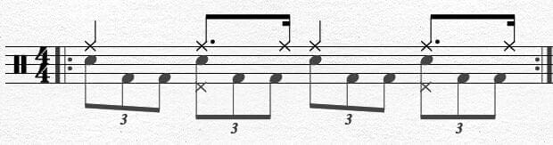 Bass Drum Chapin Advanced Techniques Exercise 3