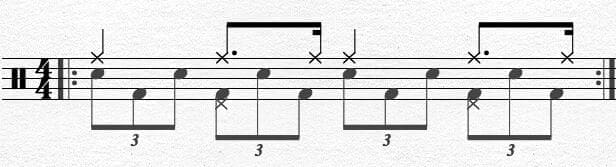 Bass Drum Chapin Advanced Techniques Exercise 7