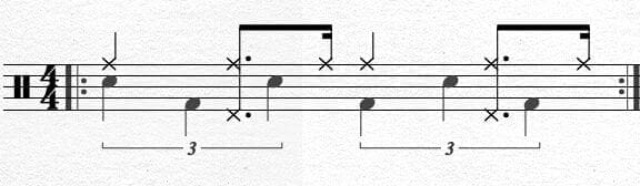 Bass Drum Chapin Advanced Techniques Exercise 8
