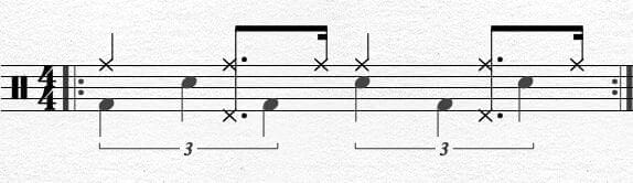 Bass Drum Chapin Advanced Techniques Exercise 9