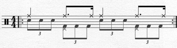 Bass Drum Chapin Advanced Techniques Exercise 1