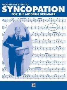 Ted Reed Syncopation for the Modern Drummer Cover