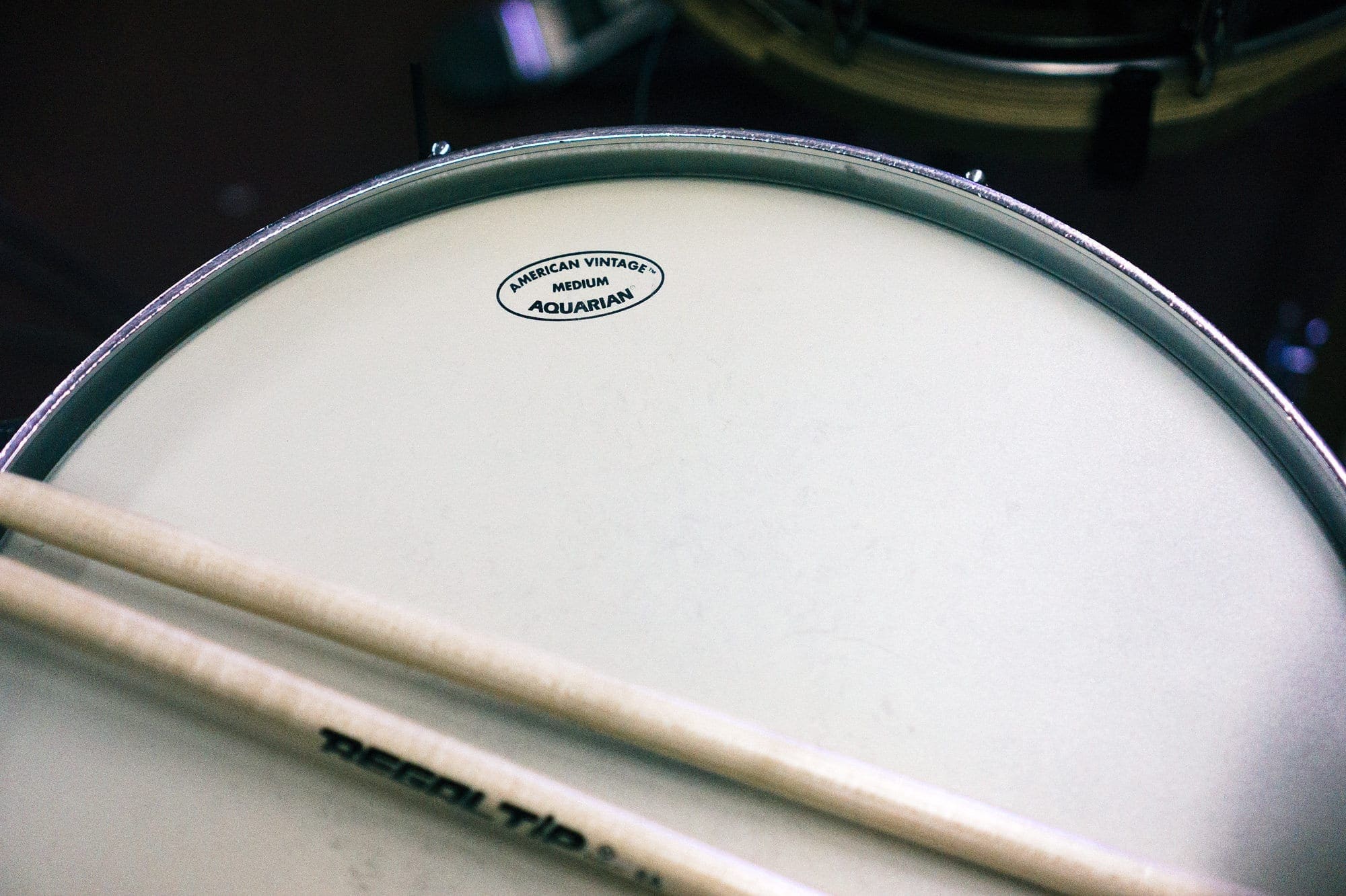 Vintage Aquarian Drum Heads Drum Set Tips